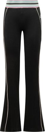 Off-white Black Slim Flat Front Pants