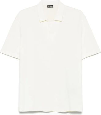 Ermenegildo Zegna Polo a maniche corte - Giallo