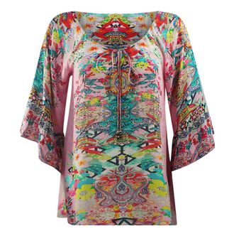 LOréal Inoa Womens Keukenhof 120216 Pink Boho Top - Size 10 UK