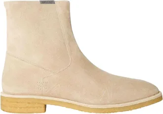 Represent Heren Suede Chelsea Laarzen (Zand)