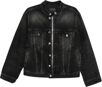 Haikure Denim Jacket - Heren - Spijkerjassen - Zwart - M - Denim - Jassen
