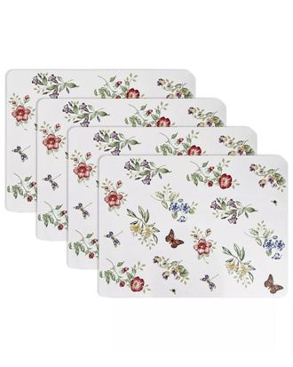 Lenox Set Of 4 Butterfly Meadow Cork Placemats