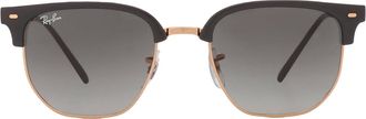 Ray-Ban New Clubmaster Grey Gradient Square Unisex Sunglasses RB4416 672071 51