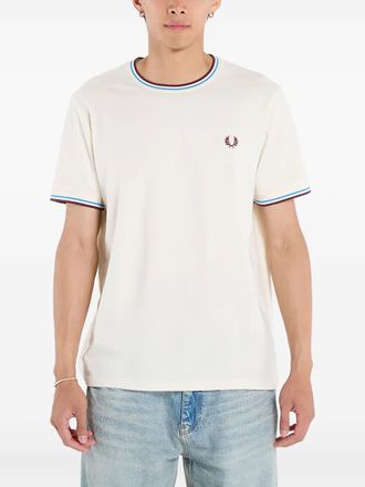Fred Perry T-shirt met korte mouwen - Beige
