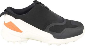 Yohji Yamamoto Robuuste Trailrunningschoen - Heren - Sneakers - Zwart - 43 1/2 EU - Leer - Schoenen