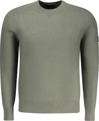 North Sails Heren, Sweatshirts & Hoodies, Groen, Maat: S Viscose