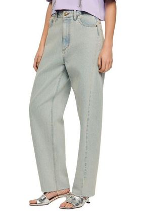 Sandro Barrel jeans in Light Bu Jean at Nordstrom, Size 36 Eu
