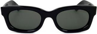 Retro Superfuture 53mm Wrap Sunglasses in Black at Nordstrom Rack