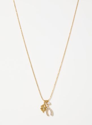 Simons Womens Lucky charm trio chain