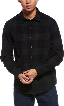 Vince Holme Plaid French Placket Shirt