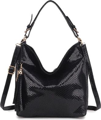 Generic Compatible For Women Leather Handbags Female Shoulder Bag Ladies Hand Bags Purses And Large Crossbody Big Tote(Black)