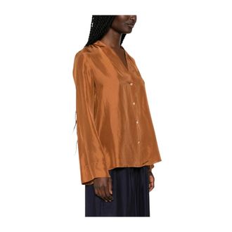Forte_Forte Donna, Camicette, Marrone, M, new