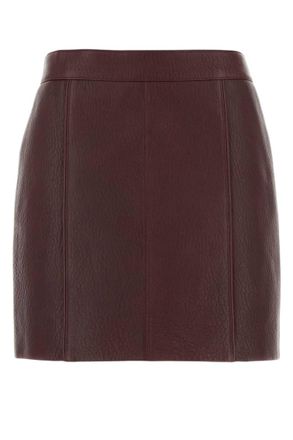 Chlo&eacute; Dark Brown Mini Skirt