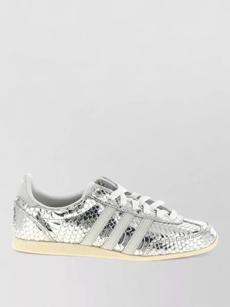 adidas japan sneakers metallic texture rubber sole