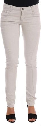 Costume National Witte Slim-Fit Stretch Jeans - Dames - Slim Fit Jeans - Wit - W26 - Katoen - Jeans