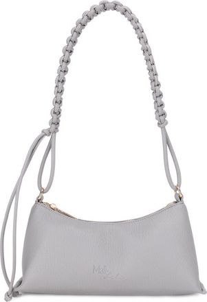Mali + Lili Phoebe Vegan Leather Shoulder Bag in Grey at Nordstrom