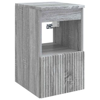 vidaXL Mueble De Cuarto De Ba&ntilde;o Sonoma Gris 30 X 44,5 X 50 Cm Vidaxl