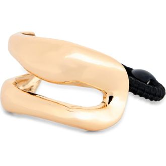 L. Erickson Rian Open Ponytail Cuff Holder in Gold at Nordstrom