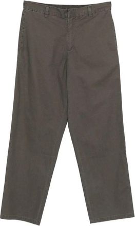 Sams&oslash;e & Sams&oslash;e Sanoah Flex Broek - Heren - Chinos - Groen - L - Katoen - Broeken