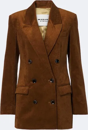 Isabel Marant Rasma cotton and linen corduroy blazer