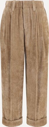 Brunello Cucinelli Corduroy tailored Pants Female 46