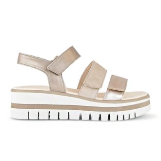 Gabor Womens 4-640-62 Sandal In Metallic