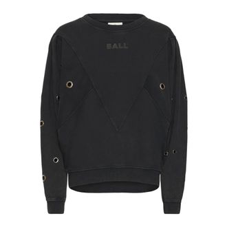 Ball Sweatshirts, female, Black, Size: 2XL Sweatshirt