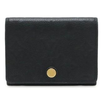Louis Vuitton Pre-owned Wallets, female, Black, Size: ONE SIZE Pre-owned Business card case