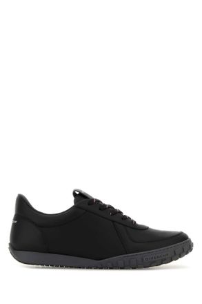Givenchy Black Leather Glide Sneakers