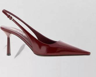 Prada leather mules