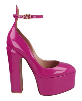 Valentino Tan-Go Platform Pumps