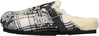 De Siena shoes Lake Como Beads Platte Sandalen - Dames - Slip ons - Veelkleurig - 41 EU - Leer - Schoenen