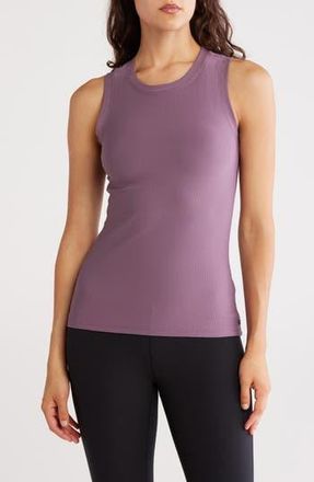 Marika Janie Rib Tank in Black Plum at Nordstrom Rack, Size Medium