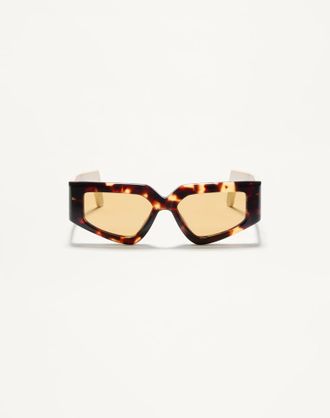 Valentino Geometric Acetate Eyewear Wo