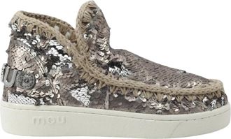Mou Summer Eskimo Sneaker - Dames - Winterlaarzen - Grijs - 37 EU - Katoen - Schoenen