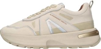 Alexander Smith Liverpool - Dames - Sneakers - Beige - 39 EU - Leer - Schoenen