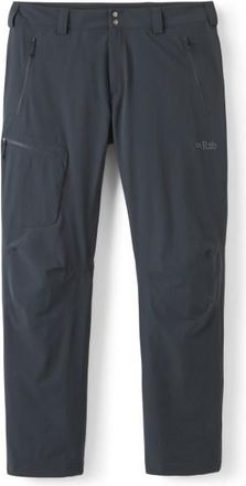 RAB Incline Pants Softshellhose f&uuml;r Herren | blau/grau