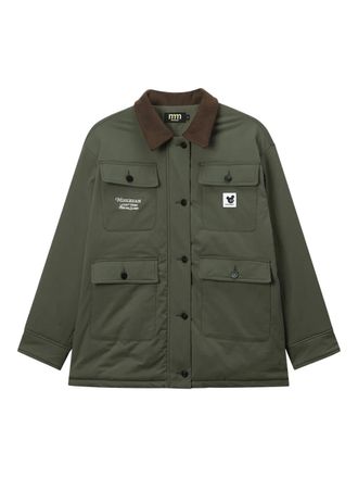 Mini Cream Giacca con tasche - Verde