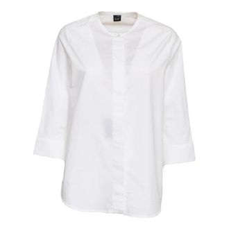 Fay Blouses, female, White, Size: S Buttoned Shirt