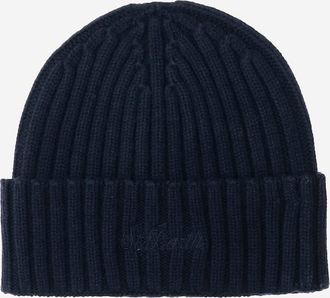 MC2 Saint Barth Wool Blend Beanie With Logo