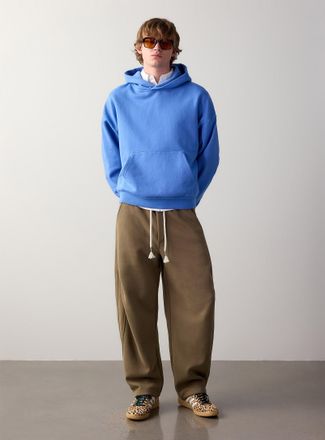 Djab Mens Double-knit barrel pant Ultra-loose fit Imported from Seoul