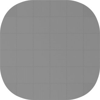 vidaXL Tapete Para Piscina 36 Uds. &Oslash; 350 Cm Redondo Espuma Eva Gris Vidaxl