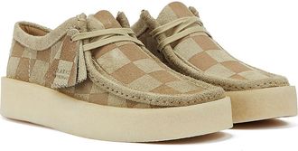 Clarks Wallabee Cup Check Heren Maple Laarzen