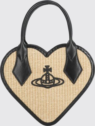 Vivienne Westwood Borsa Vivienne Westwood in rafia e pelle