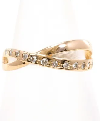 C&A Pink Gold Pink Gold (10K) Band Ring (Pre-Owned)