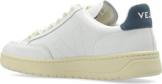 Veja Womens V-12 Stitch O.t. Sneakers White Leather Rubber Sole