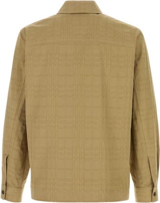 Burberry Quilted Cotton Overshirt - Beige