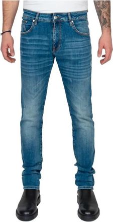My Brand Essentiel Black Label Jeans - Heren - Slim Fit Jeans - Blauw - W36 - Jeans
