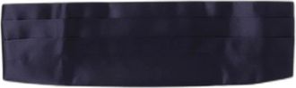 Emporio Armani Tuxedo Cummerbund - unisex - Accessoires - Blauw - Maat: M Zijde