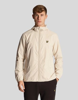 Lyle & Scott Lyle And Scott Mens Water Resistant Hooded Jacket - Grey - Size: 44/Regular